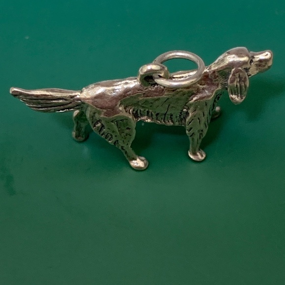 Irish Setter Dog Sterling Silver Jewelry Charm #dog #pet - Picture 3 of 4